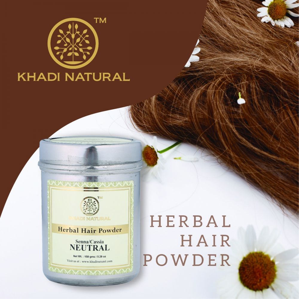 Khadi Natural Henna (SENNA/CASSIA) Hair Dye - 150 gms 