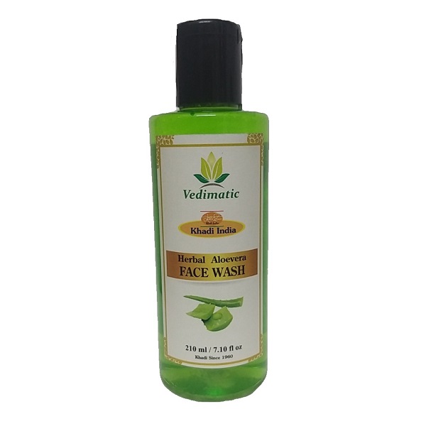 Khadi India Vedimatic Face Wash Aloevera Shop2Core.in