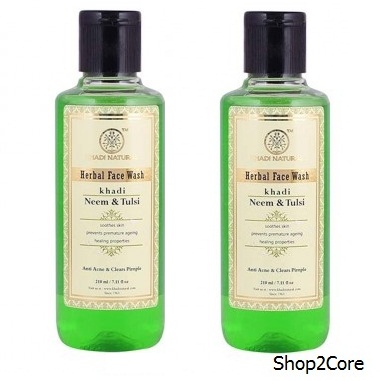 khadi neem face wash